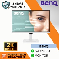 Flexi Tech BENQ GW3290QT 2K QHD USB-C Ergonomic Eye-Care Monitor 31.5 inch 2560x1440 75Hz