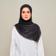 Mekar Sulam Chiffon Heavy Shawl Sulam klasik 180x70cm 4 Edge Embordiery / Sulam Viral Veil 4 Edge