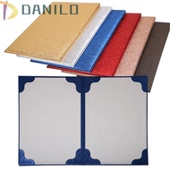 DANILO1 A3 A4 Art Paper Hardcover, Signing Contract Poetry Reading File Paper Page Folder, Durable T