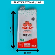 Half kg Plastic Plastic/ 1 2kg Clear 1kg pp plastic/ TOMATO