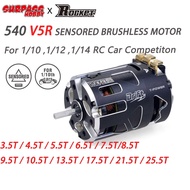 Rocket V5R 540 Sensored Brushless Motor Spec Mod for Touring Racing Competition 1/10 1/12 RC Car Sur