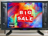 TV digital 24 inch murah promo tv led 24 inch analog tv FHD -USB-HDMI-AV-VGA