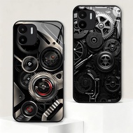 Vintag Glass casing xiaomi for REDMI K40S/K40/K20/K60 Ultra/K50 Ultra/Note12/8/7/10c/10/A3/A1 Plus/A