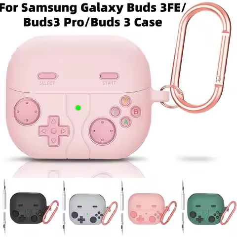 2025 Game Silicone Case for Samsung Galaxy Buds 3 FE/ Buds 3 Pro / Buds 3 Full Protective Case for S