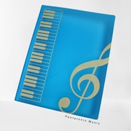 Keyboard Clear Holder - Blue | Map Partitur File Kertas Folder Musik