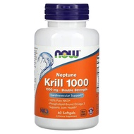 NOW Foods, Neptune Krill Oil, 1000mg, 60 Caps