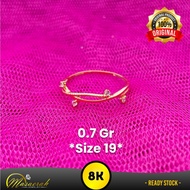8K Gold Ring 0.7 Gram 2349