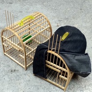Free Shipping Bamboo Chicken Cage Quail Cage Pigeon Cage Turtle Dove Cage Bunny Cage Turbo Cage Phea