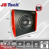 SUBWOOFER AKTIF JB-TECH JT-108 BASSTUBE KOTAK BASS BOX AKTIF 10 INCH -PUSYNONE