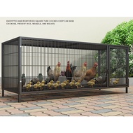 Chicken Cage Household Thickened Large Breeding Cage Folding Duck Coop Goose Cage Dog Cage Automatic