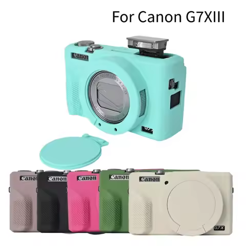 For Canon Powershot G7XII G7X II G7X Mark 2 G7X Mark III G7XIII G7X3 G7X2 Soft Rubber Silicone Case 