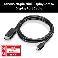 Lenovo Mini DisplayPort to Display Port Cable 0B47091 Lenovo UHD Display cable Mini Dp to Dp 2M Dp 1