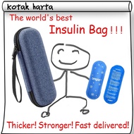 Eva Ice Pack Storage Box/Insulin Portable Cooler Bag/Waterproof Medical Ice Pack/Travel Diabetes Coo