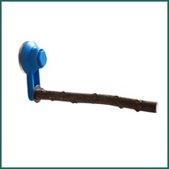 Parrot Perch Natural Pepper Bird Perch Parrot Stand Stick Parrot Perch Stand Toys with Suction Cup f
