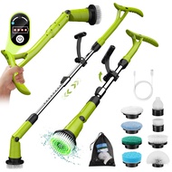 Qimedo Electric Spin Scrubber แปรงทำความสะอาดไฟฟ้า  แปรงทำความสะอาดห้องน้ำ  แปรงทำความสะอาดไฟฟ้าที่ม