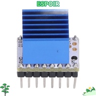 IESPOIRHA Silent Stepper Motor Module, Rectangle Blue TMC2208 V1.2 Driver Board, Upgraded Plastic Up