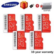 ♥100%Original Product+FREE Shipping+COD♥ Samsung Evo Plus Memory Card 32GB 64GB 128GB 256GB 512GB Micro SD Card Class 10 UHS-3 TF/SD Cards Trans Flash drive