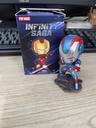 包sf 已開盒 POP MART Avengers 盲盒公仔 Iron Patriot