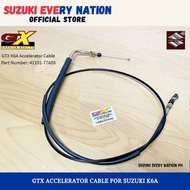 SUZUKI NATION GTX Accelerator Cable Curve Straight for Suzuki K6A (41101-77A00)