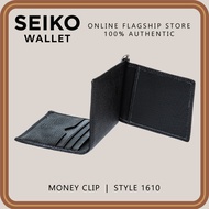 Seiko Wallet - Genuine Leather Money Cash Clip - 1610