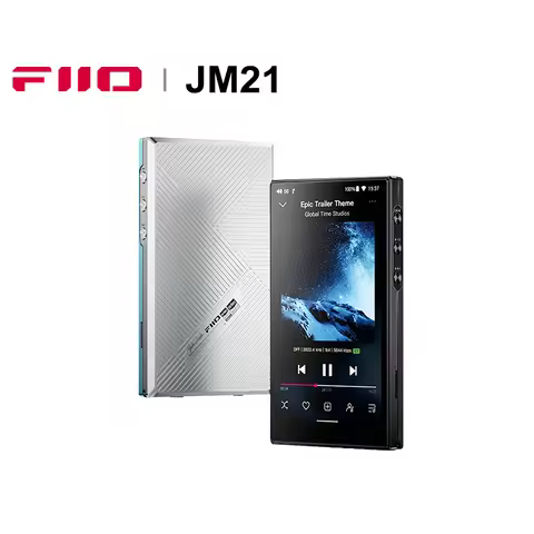FiiO JM21 ( 4+64GB ) Android 13 Protable HiFi Music Player MP3 Hi-Res Audio AMP USB DAC with Snapdra