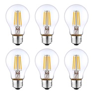 E27 Base Led Filament Bulb A19 Retro Edison Light Bulb 4W 2700K Warm White A60 Incansdant Replacemen