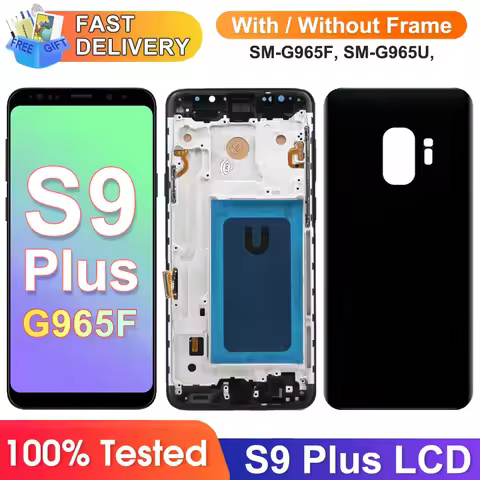 S9 Plus For Samsung Galaxy S9+ G965F Lcd Display Digital Touch Screen with Frame for Samsung S9Plus 