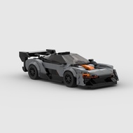MOC Creative Domestic 79121 McLaren Senna Domestic Building Block Sports Car Small Particle Assembly