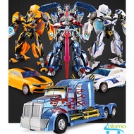 [LEGO LẮP RÁP] Robot biến hình + Ôtô Transformer cao 45cm mẫu Optimus Prime 6699-14D