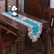 Leather Table Runner American High-Grade Table Runner Waterproof and Oil-Proof Coffee Table Cloth an