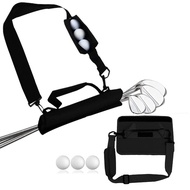 Portable Messenger Foldable Multifunctional Golf Club Bag Mini Portable Club Bag Club Bag 12.9