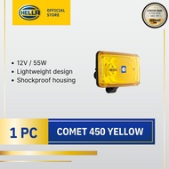 HELLA Comet 450 Driving Lamp Auxiliary Light with Yellow Lens 1FB 005 860-263