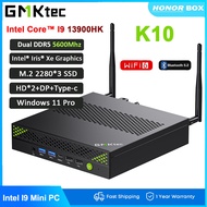 GMKtec K10 Mini Gaming PC Intel Core i9 13900HK DDR5 5600Mhz 32GB 500GB NVMe SSD Windows 11 4 Screen
