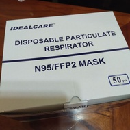 N95/FFP2 | 5 LAYER IDEALCARE ® EARLOOP FACEMASK MADE IN MALAYSIA