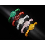Women’s Cat’s Eye Fox Bracelet Lucky Charm Nine-Tail Fox Protection Jewelry