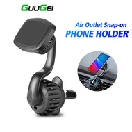 GUUGEI Universal car phone holder magnet stand In Car rotatable  navigation holder magnetic handphone stand clips