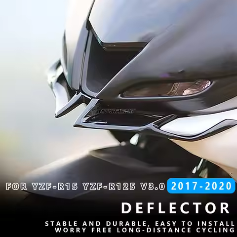 MTKRACING for YAMAHA YZF-R15/R125 V3.0 17-20 R125 R15 V4.0 21-25 Front Fairing Winglets Cover r15 r1