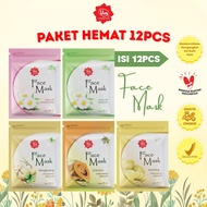 [12PCS PACKAGE] VIVA Face Mask 30 gr - Face Mask
