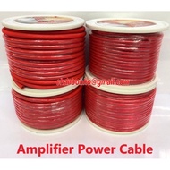 ✨1 meter✨ Power Cable 8GA / 4GA Durable High Performance 8GA/4GA Power Wire Power Cable