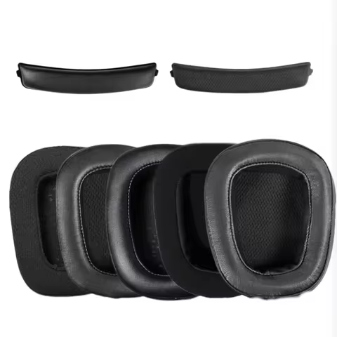 Ear Pads Headband For Logitech G633 G933 G933S Headphones Replacement Cotton Pad Foam Ear Cushion Hi