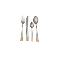 Equinox 24Pcs Cutlery Set For 6 Person-Maison Gold