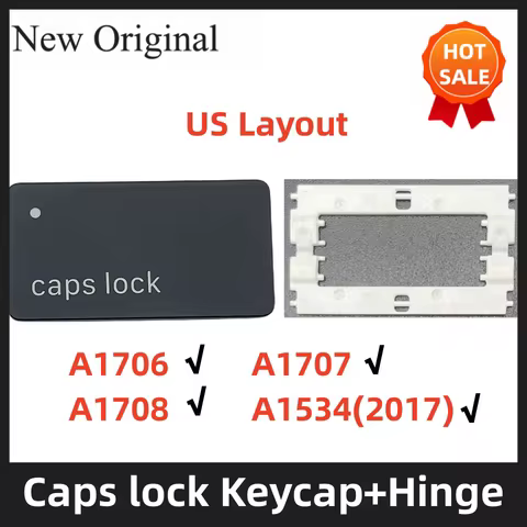 Caps lock KeyCap for MacBook Pro Retina A1708 A1706 A1707 2016-2017 A1534 2017 Keyboard Case Key Cap