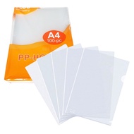 BÌA LÁ NHỰA PLUS KHỔ A4 - XẤP 100 CÁI