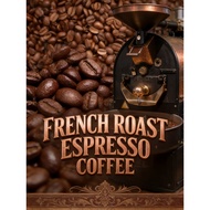 French Roast Espresso Coffee Bean 100gram.