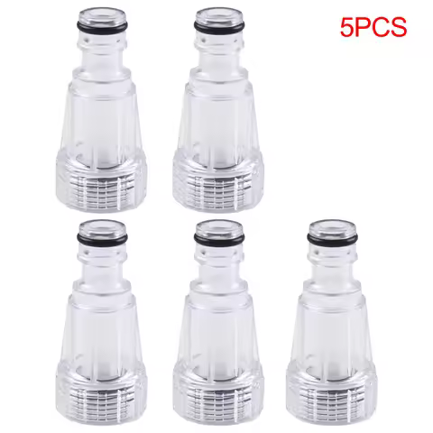 5pcs Car Clean Machine Water Filter High Pressure Washer Connection ﻿for K2-K7 Series Pressure Washe