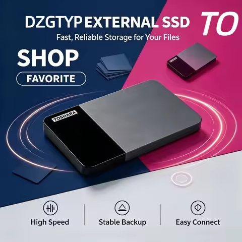 TOSHARA B3 2.5 Inch Canvio Ready USB30 Portable External HDD 1TB 2TB 4TB High Speed Large Capacity L