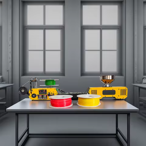 HT400 Desktop Extruder 3D Printing Filament Maker Automatic Wire Diameter 1.75mm 3mm for PLA PETG PA