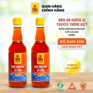 NHA TRANG ANchovy FISH SAUCE BOX 584-30 protein 500ml plastic bottle