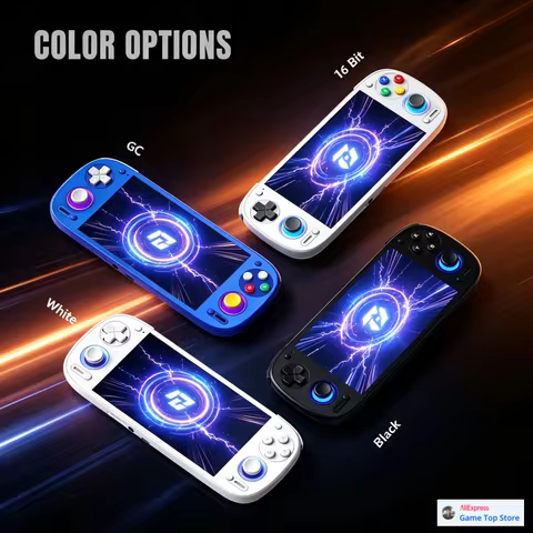 Retroid Pocket 5 Handheld Game Console 5.5 Inch AMOLED Snapdragon 865 Android 13 8GB+128GB Portable 