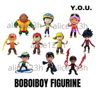 Boboiboy Action Figurine Toys Boboiboy Tanah Boboiboy Angin Ying Gopal Boboiboy Petir Fang Galaxy Bo